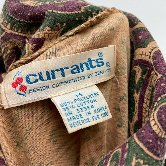 Vintage Paisley Turtleneck - Picture 4 of 4